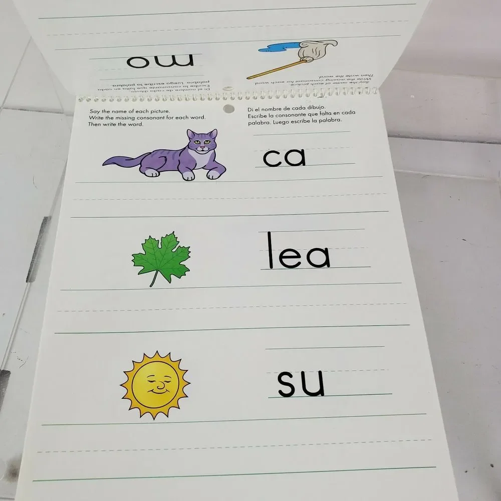 Practice Pals Write-On Wipe Clean First‎ Words Practice Book Kids Learning